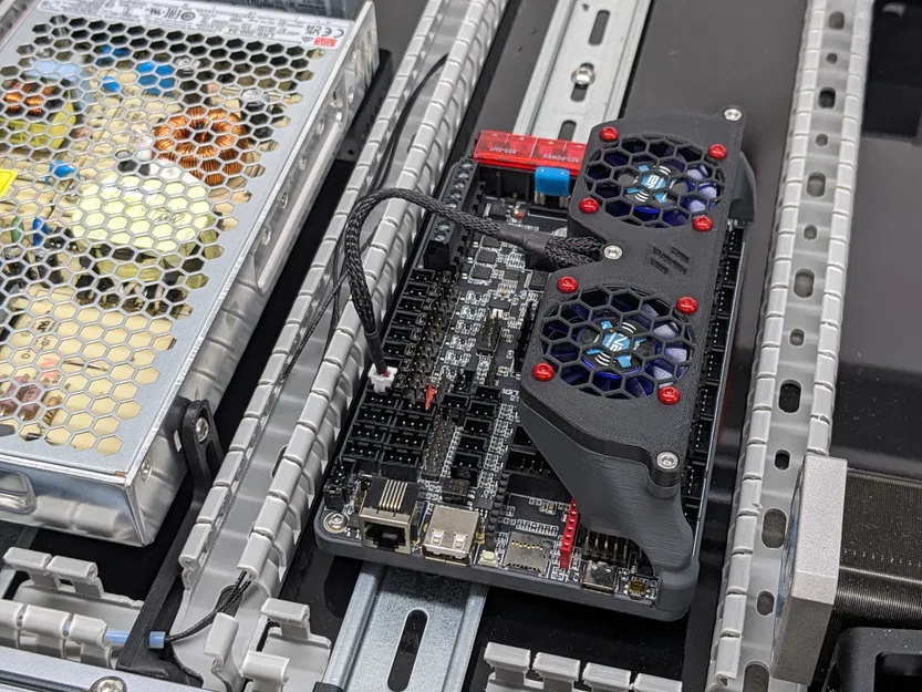 Ốp quạt tản nhiệt phong cách cho BTT Octopus / Octopus Pro - Image 5