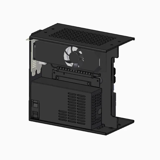 Mantis Mini ITX SFF - Vỏ case PC in 3D hoàn chỉnh - Image 4
