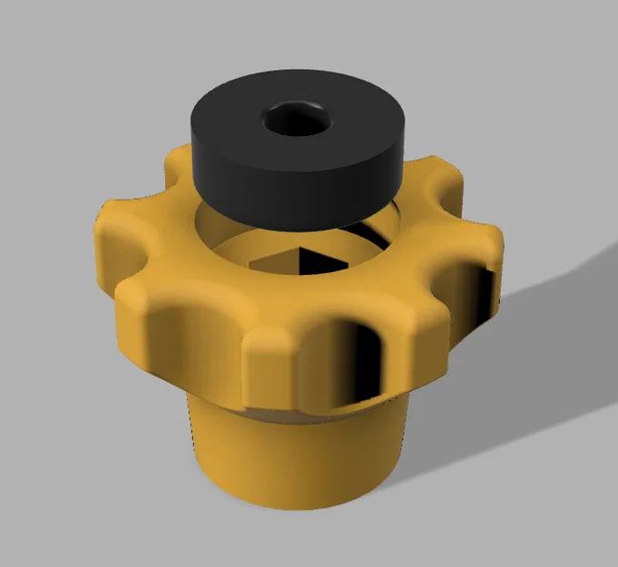 Mẫu núm vặn tay nắm M6 in 3D chất lượng cao - Không cần scale - Image 1