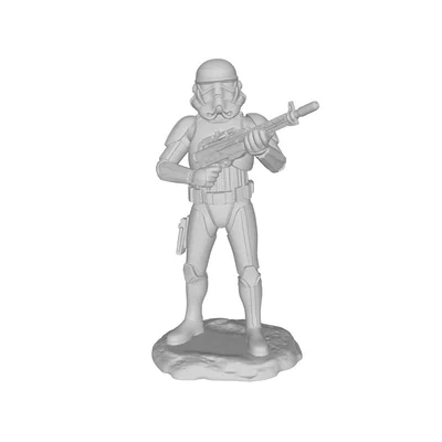 Mô hình in 3D Stormtrooper chi tiết