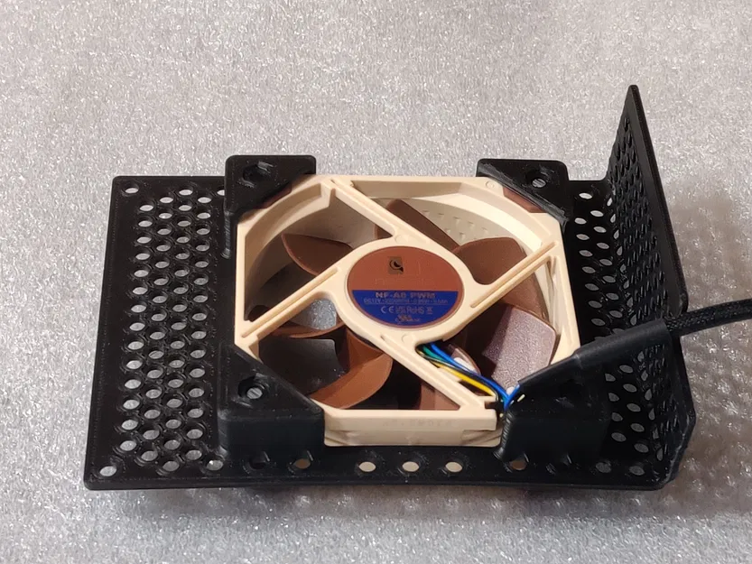 Nắp gắn quạt Noctua 80mm cho hộp điện tử máy in MK4 - Image 7