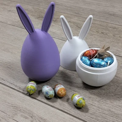 Trứng phục sinh tai thỏ 3D (Surprise Easter Egg) dễ thương