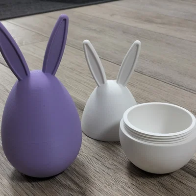 Trứng phục sinh tai thỏ 3D (Surprise Easter Egg) dễ thương
