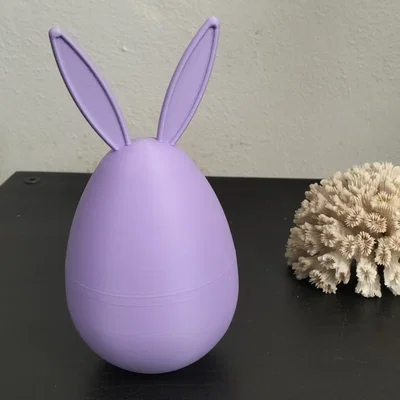 Trứng phục sinh tai thỏ 3D (Surprise Easter Egg) dễ thương