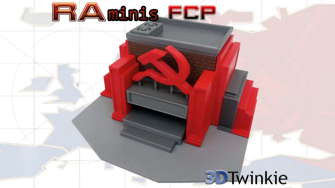 Mô hình tòa nhà Officers Building (Forward Command Post) từ Red Alert - Image 1