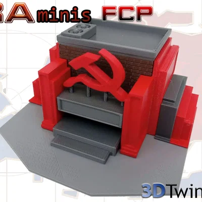 Mô hình tòa nhà Officers Building (Forward Command Post) từ Red Alert