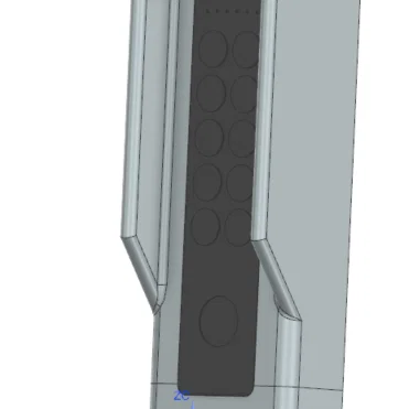 Giá đỡ chống chịu thời tiết và mái che mưa cho Nuki Keypad 2