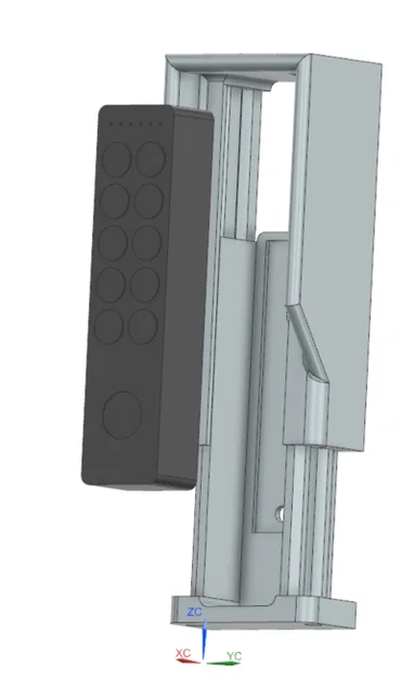 Giá đỡ chống chịu thời tiết và mái che mưa cho Nuki Keypad 2 - Image 2