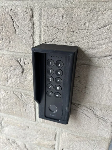 Giá đỡ chống chịu thời tiết và mái che mưa cho Nuki Keypad 2 - Image 3