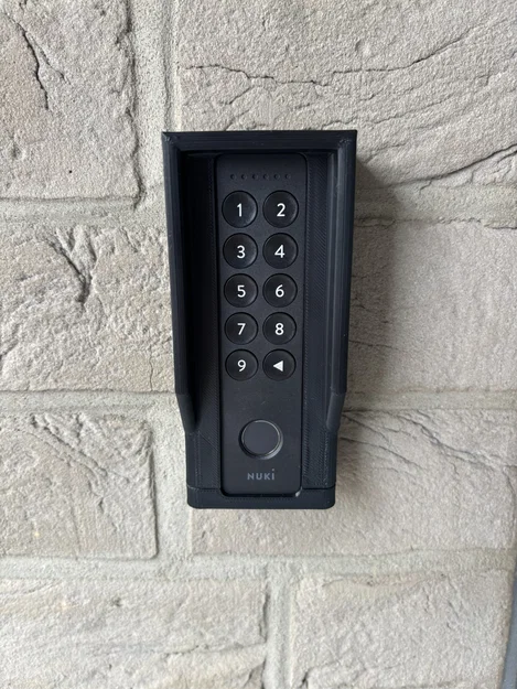 Giá đỡ chống chịu thời tiết và mái che mưa cho Nuki Keypad 2 - Image 4