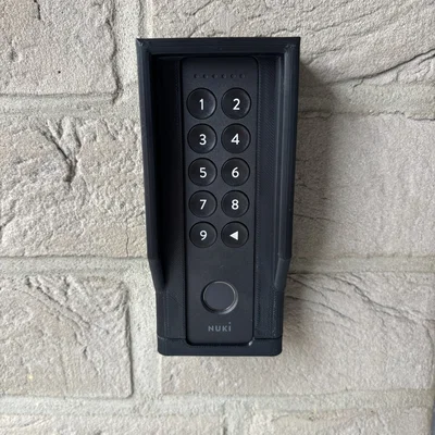 Giá đỡ chống chịu thời tiết và mái che mưa cho Nuki Keypad 2