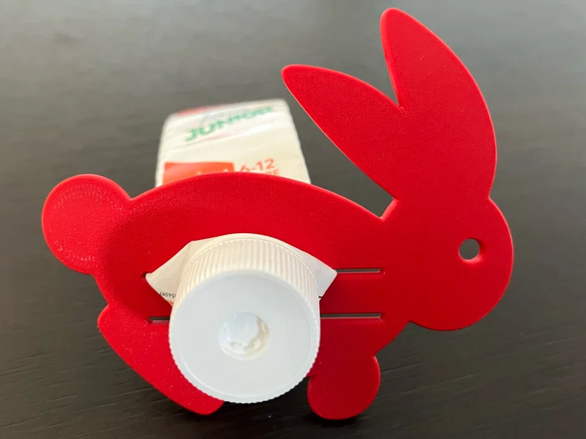 Dụng cụ nặn kem đánh răng hình chú thỏ - Easter Bunny Toothpaste Tube Squeezer - Image 1