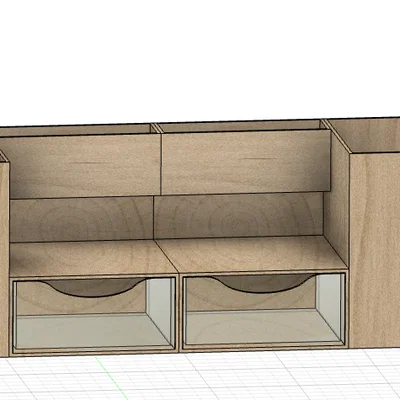 Khay Đựng Đồ Đa Năng GT557 - Sắp Xếp Bàn Làm Việc Gọn Gàng