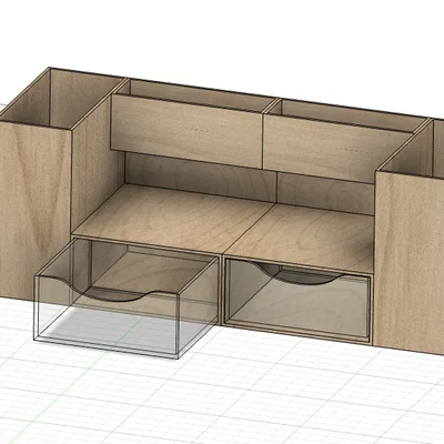 Khay Đựng Đồ Đa Năng GT557 - Sắp Xếp Bàn Làm Việc Gọn Gàng
