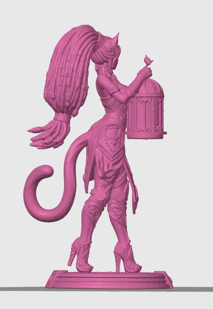 Mô hình nhân vật cô nàng mèo Ba Tư 1 - Image 2