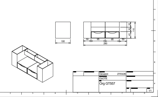 Khay Đựng Đồ Đa Năng GT557 - Sắp Xếp Bàn Làm Việc Gọn Gàng - Image 4
