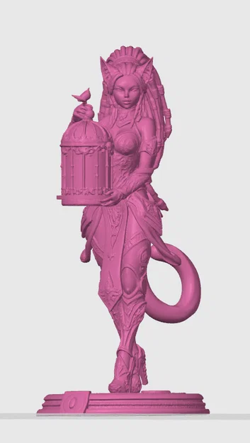 Mô hình nhân vật cô nàng mèo Ba Tư 1 - Image 3