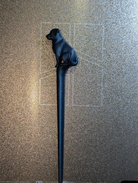 Trâm cài tóc hình chú chó Labrador in 3D độc đáo - Image 2