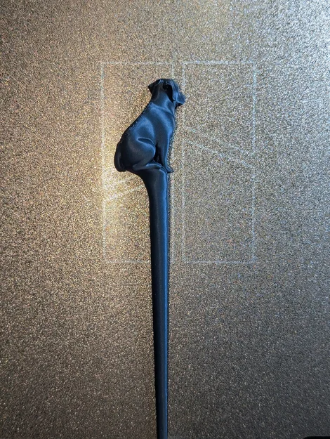 Trâm cài tóc hình chú chó Labrador in 3D độc đáo - Image 3