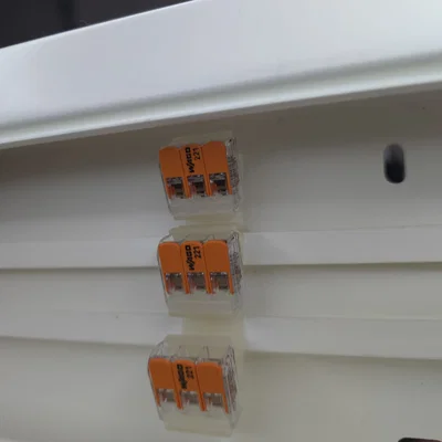 Kẹp Wago DIN-RAIL / Klemmen kích thước 11 mm và 13 mm