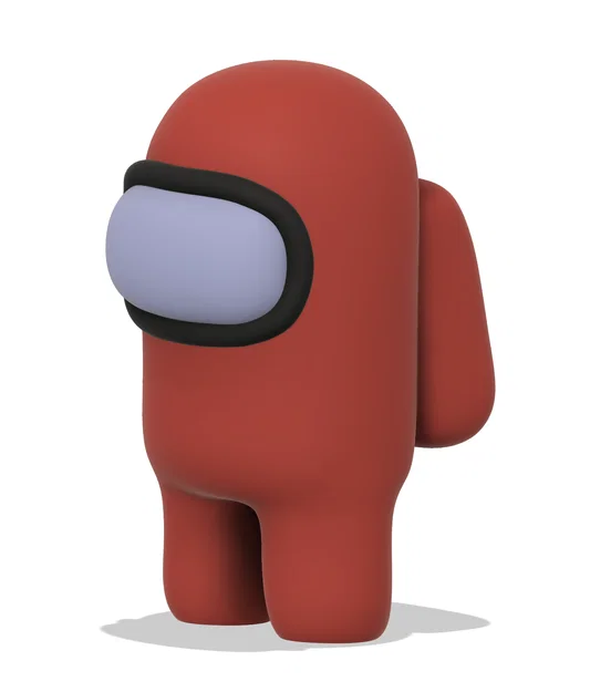 Mô hình Among Us đa mảnh (hỗ trợ Fusion360) - Image 1