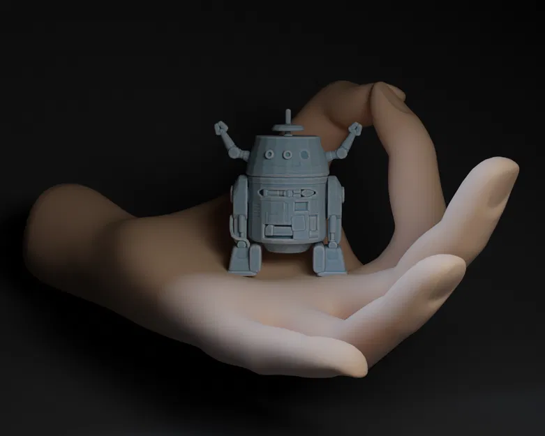 Mô hình Star Wars Chopper mini cứng cáp - File in 3D chất lượng - Image 1