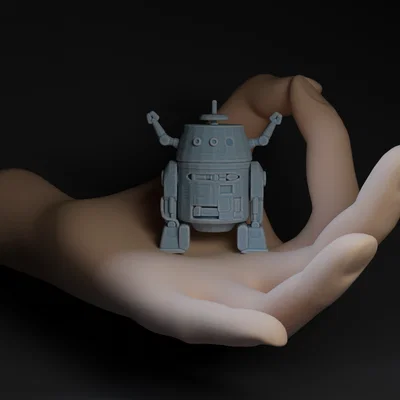 Mô hình Star Wars Chopper mini cứng cáp - File in 3D chất lượng