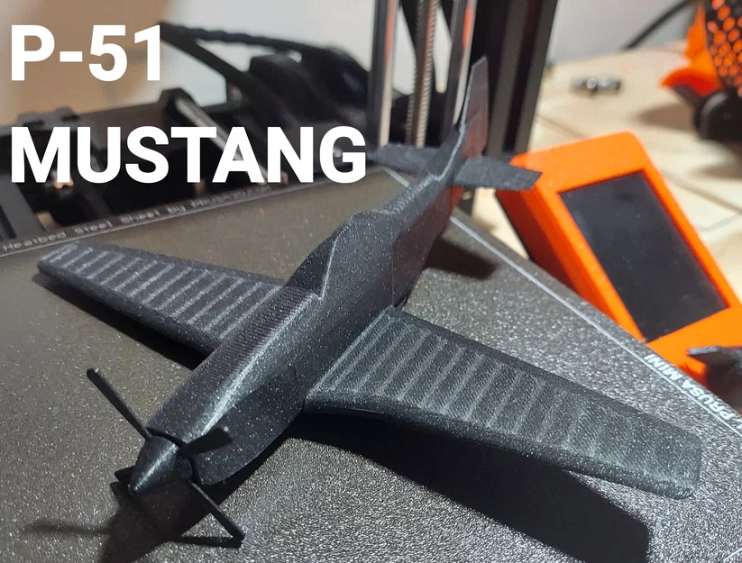 Mô hình máy bay P-51 MUSTANG - Image 1