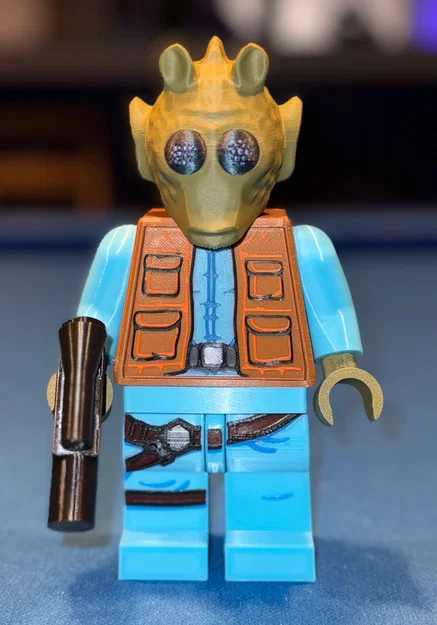 Mô hình Greedo Brick MegaFigure Star Wars (Tỷ lệ 5:1) - Image 1