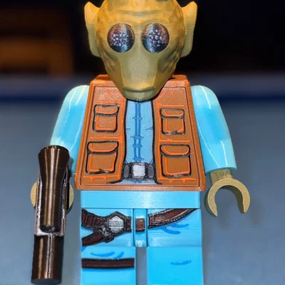 Mô hình Greedo Brick MegaFigure Star Wars (Tỷ lệ 5:1)