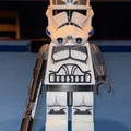 Mô hình Star Wars Clone Trooper - Wolfpack Brick MegaFigure (Tỉ lệ 5:1) - Thumbnail 1