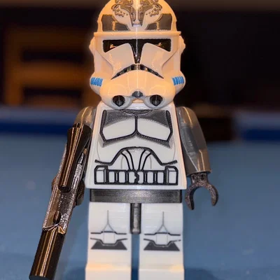 Mô hình Star Wars Clone Trooper - Wolfpack Brick MegaFigure (Tỉ lệ 5:1)