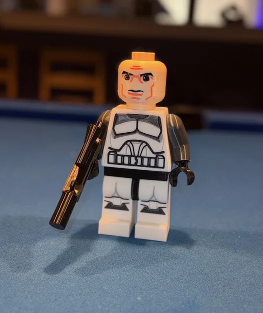 Mô hình Star Wars Clone Trooper - Wolfpack Brick MegaFigure (Tỉ lệ 5:1) - Image 7