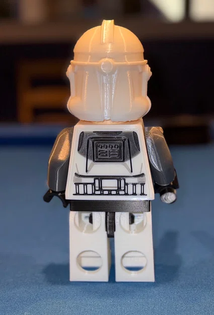 Mô hình Star Wars Clone Trooper - Wolfpack Brick MegaFigure (Tỉ lệ 5:1) - Image 8