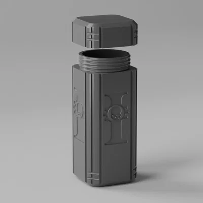 Hộp đựng đồ Inquisition phong cách Warhammer 40k in 3D