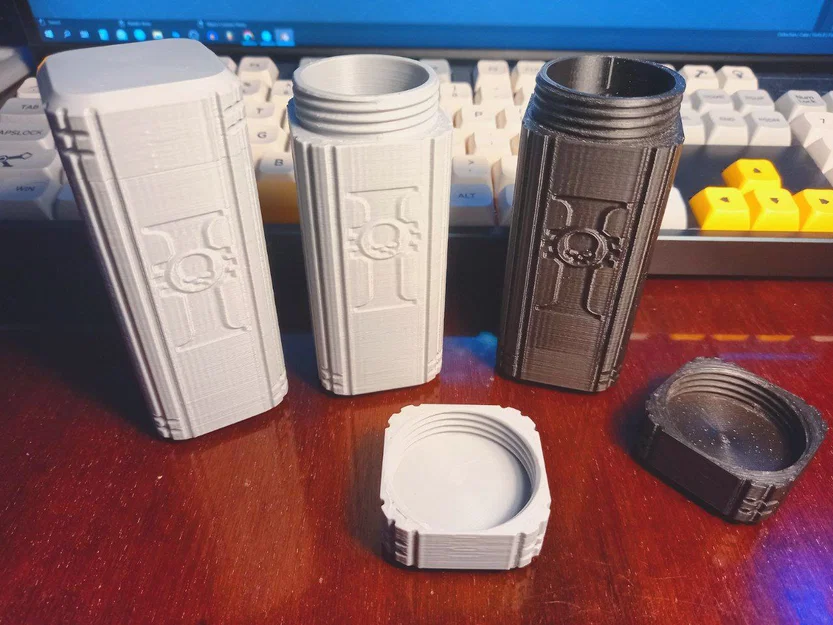 Hộp đựng đồ Inquisition phong cách Warhammer 40k in 3D - Image 2