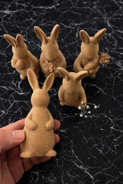 Tượng thỏ Phục sinh trang trí - Image 2