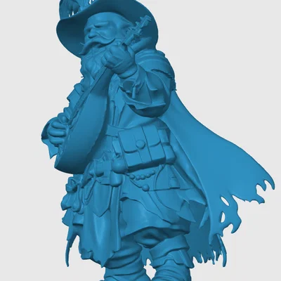 Mô hình Dwarven Bard