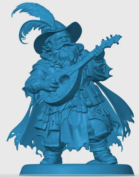 Mô hình Dwarven Bard - Image 3