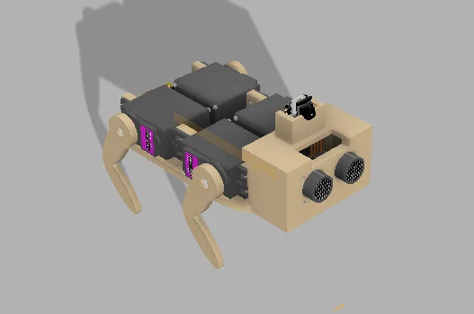 Dog Bot (Robot bốn chân lấy cảm hứng từ Otto) - Image 1