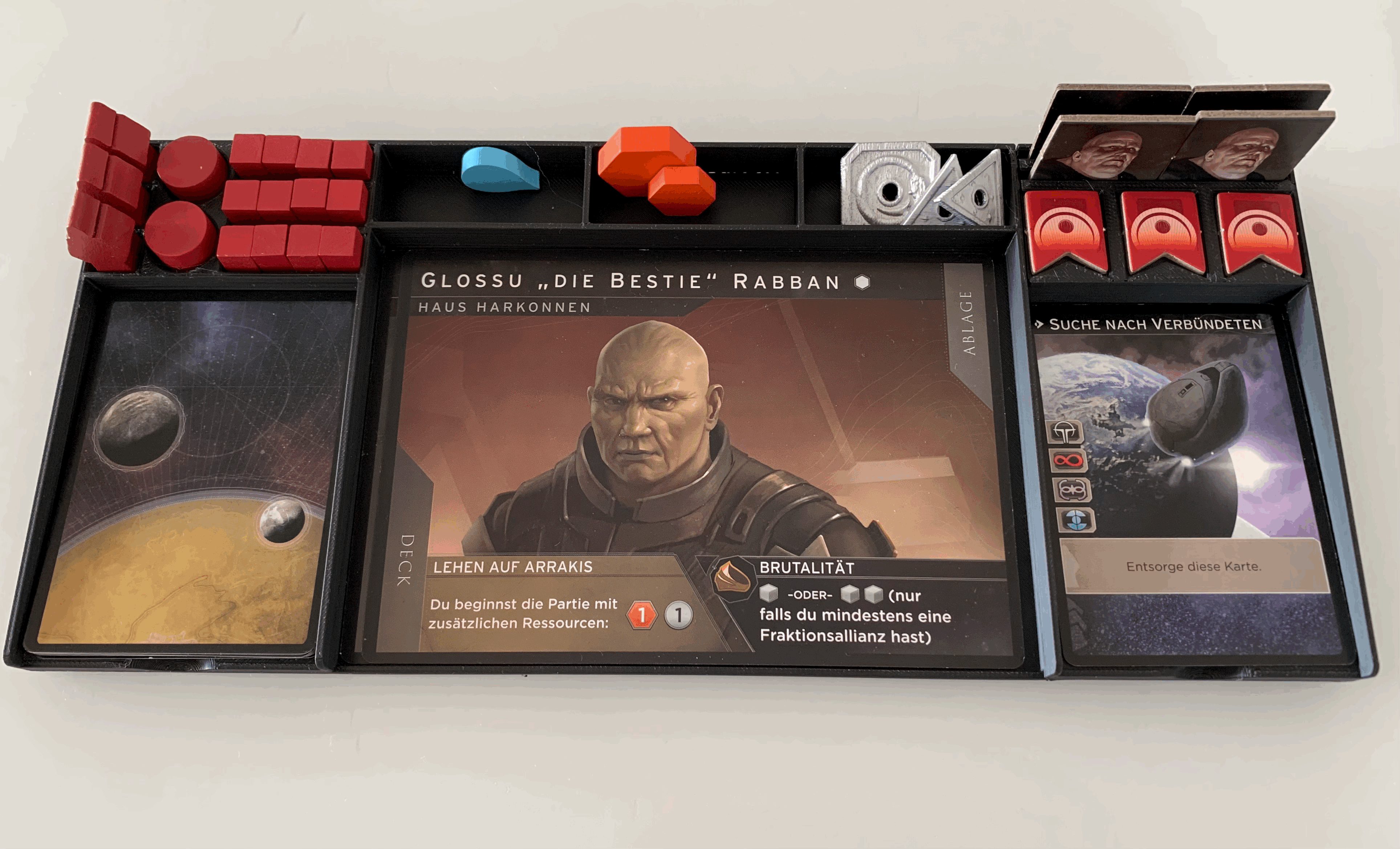Khay đựng bảng người chơi (player board) cho game Dune Imperium - Thumbnail 1