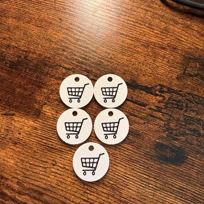 Chip mở khóa xe đẩy siêu thị - Không cần tiền lẻ