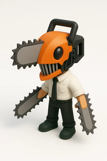 Mô hình 3D Denji trong Chainsaw Man (Mini Figure) - Image 1