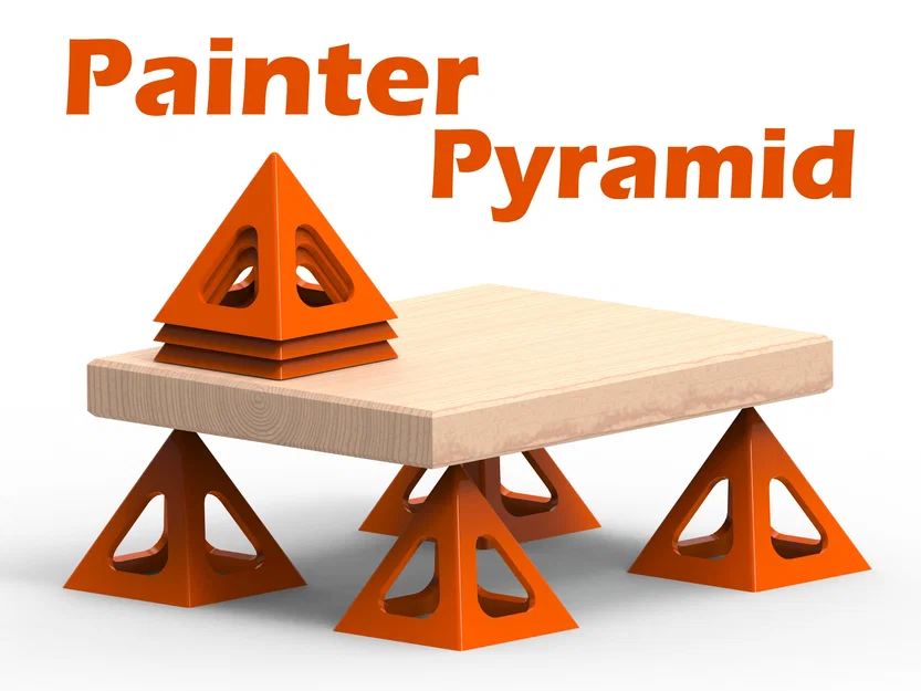 Painter's Pyramid - Kim Tự Tháp Kê Đồ Sơn Xếp Chồng Được - Image 1