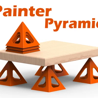Painter's Pyramid - Kim Tự Tháp Kê Đồ Sơn Xếp Chồng Được