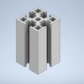 Mô hình thanh nhôm định hình Makerbeam và Makerbeam XL - Thumbnail 2