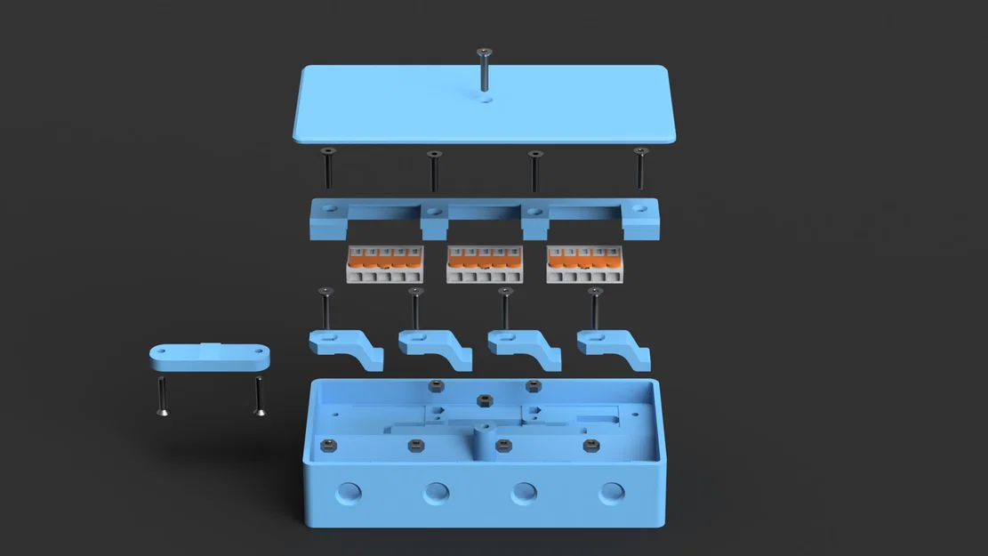 Hộp Đấu Nối Điện v2 WAGO 221-415 - Image 2