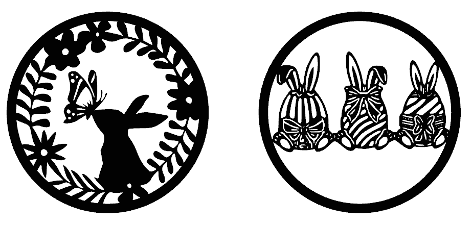 Vật phẩm trang trí treo cửa sổ lễ Phục sinh - Image 4