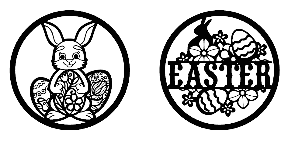 Vật phẩm trang trí treo cửa sổ lễ Phục sinh - Image 5