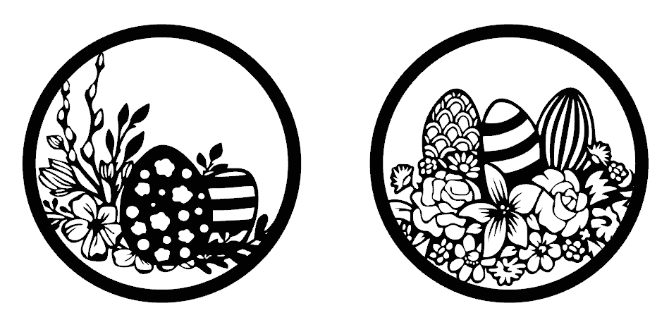 Vật phẩm trang trí treo cửa sổ lễ Phục sinh - Image 6